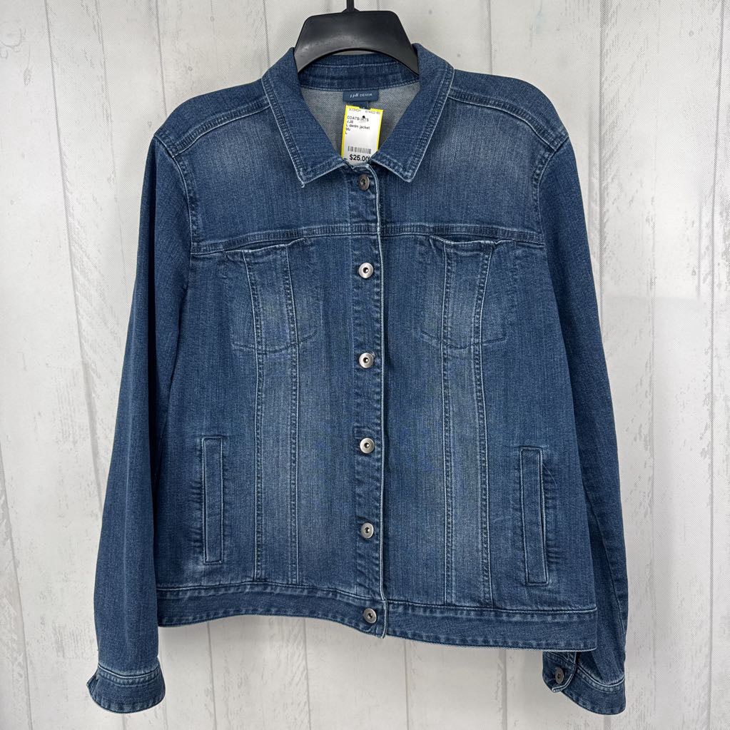 L denim jacket