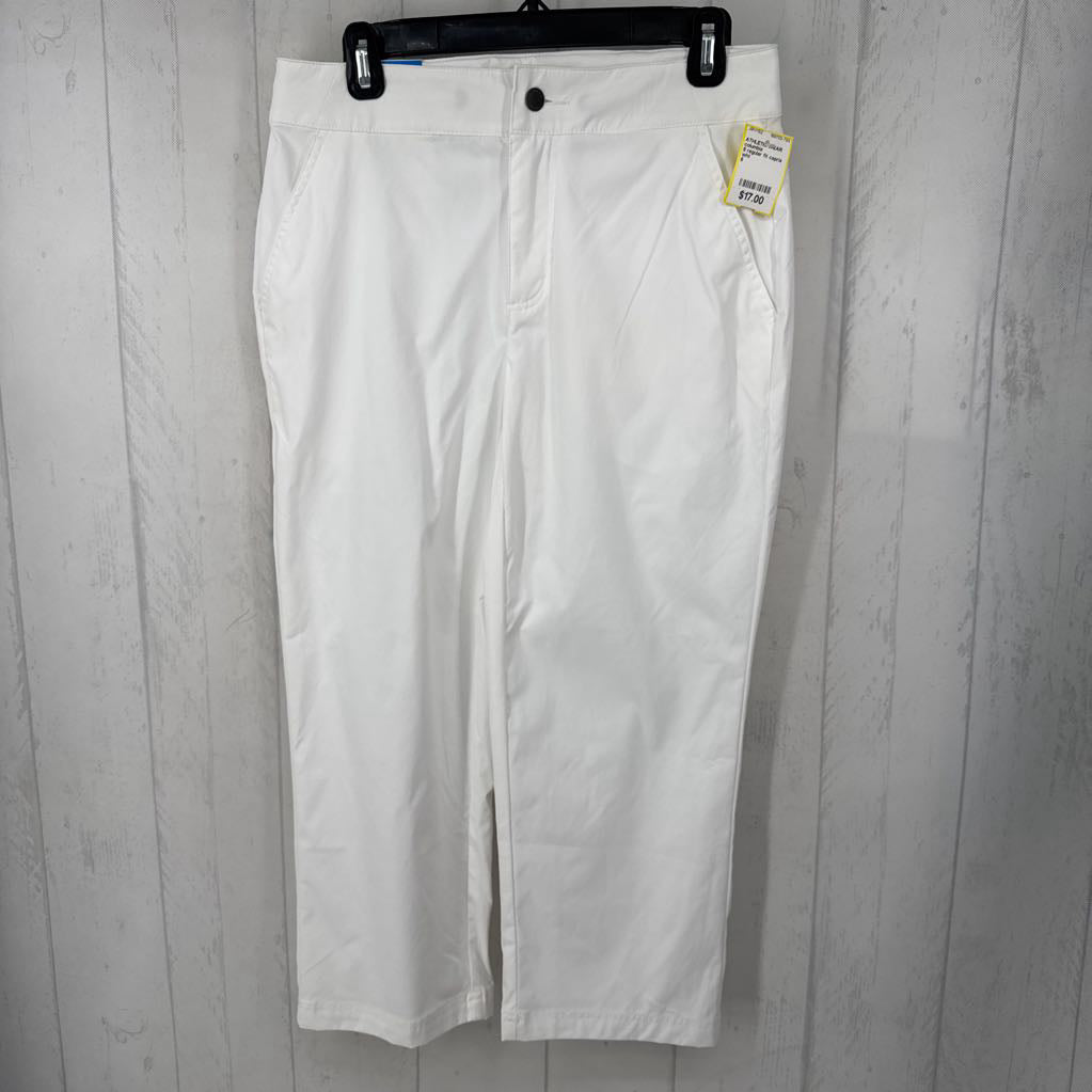 6 regular fit capris