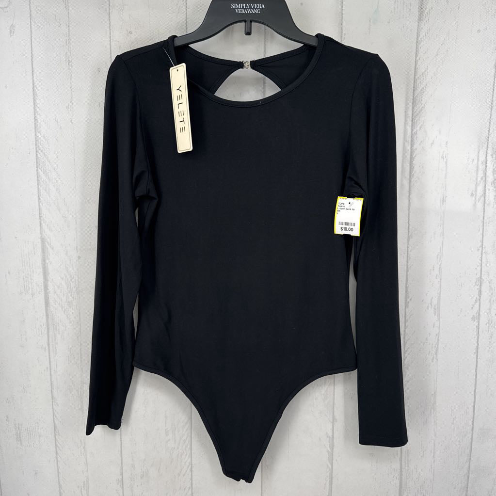 L open back l/s bodysuit