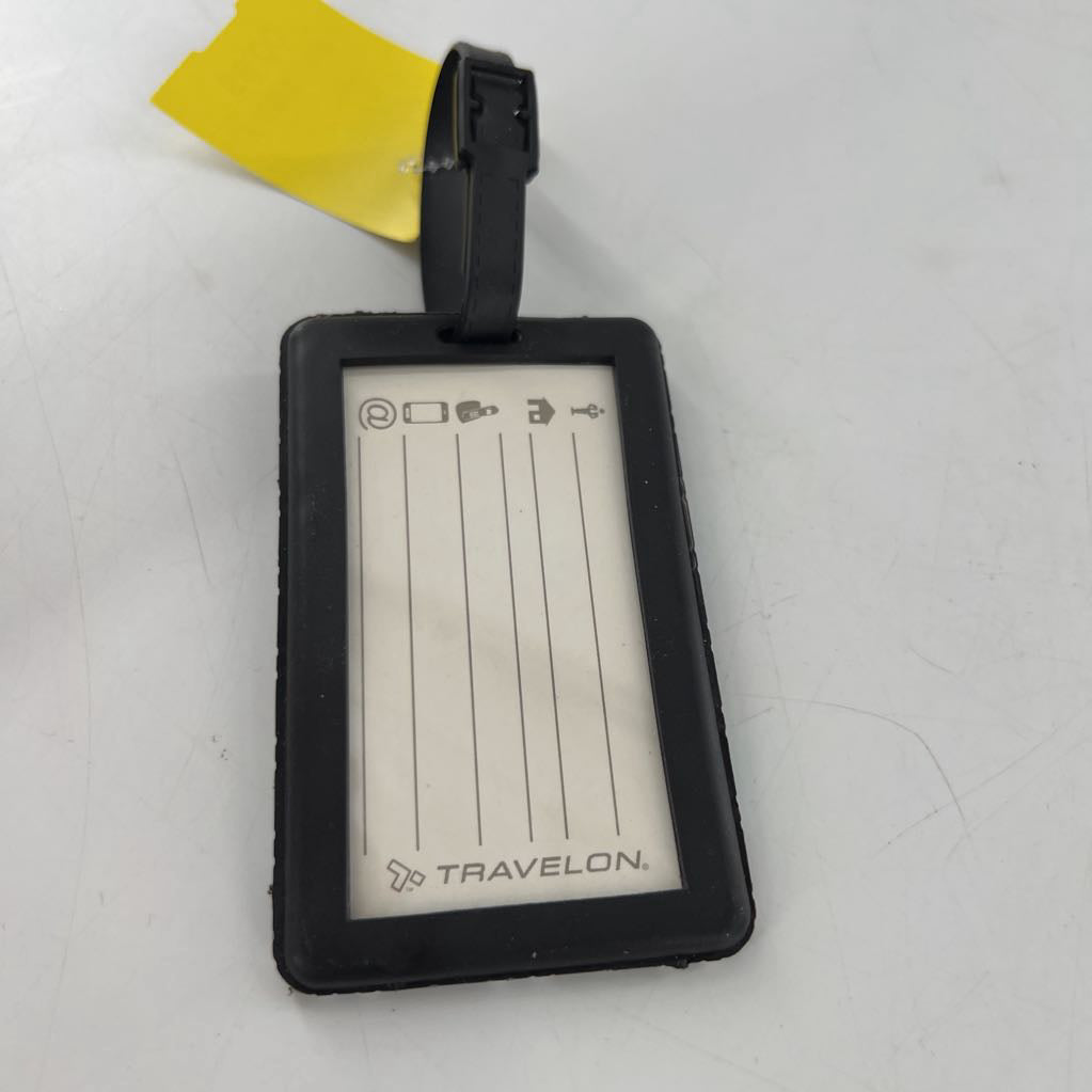 chevron luggage tag
