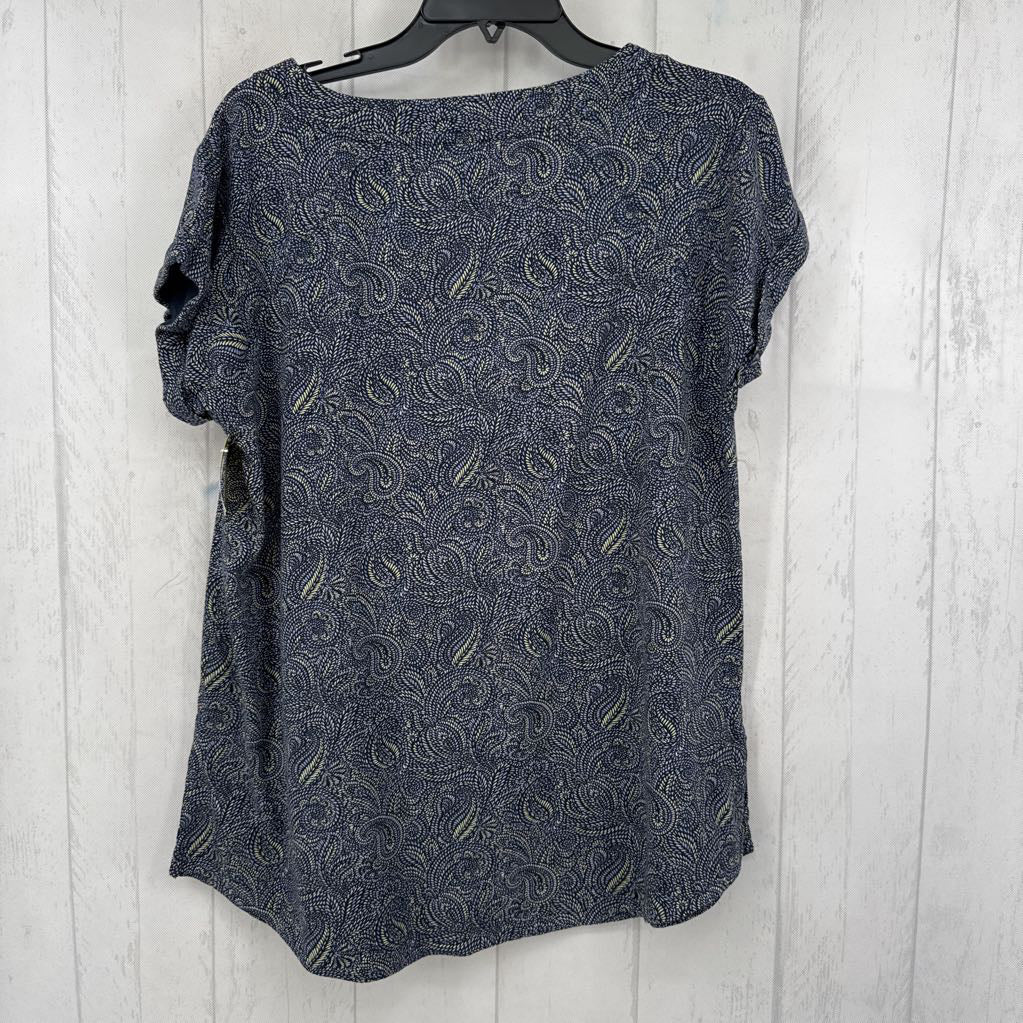 M paisley print s/s tee