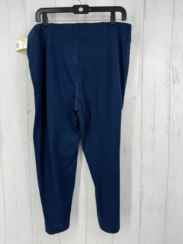 M pull-on crop pant