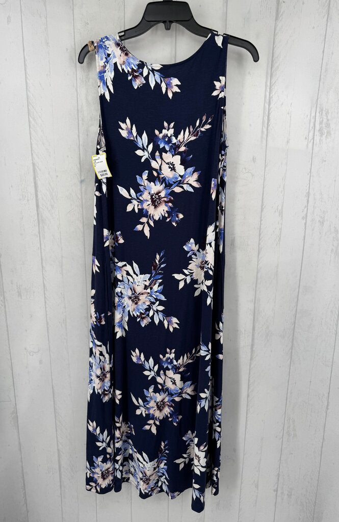 M flo print slvls dress