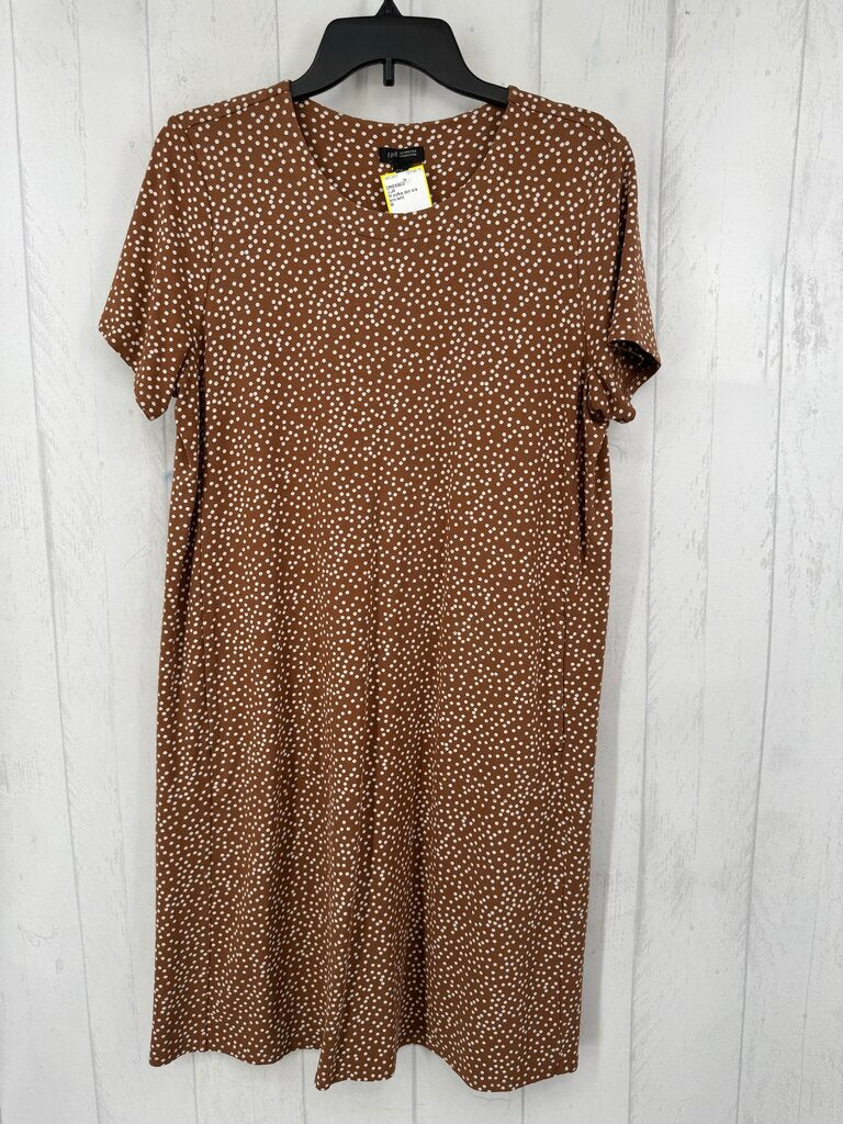 M polka dot s/s dress