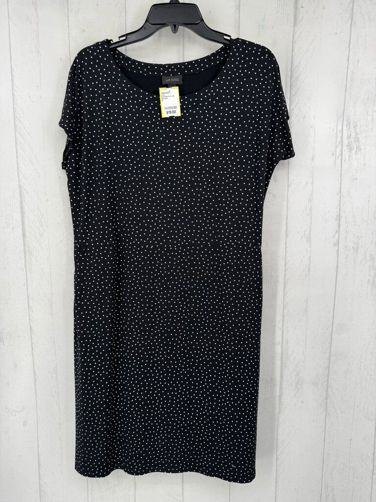 M polka dot s/s dress