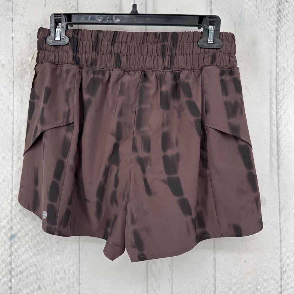 S tie-dye pull-on shorts