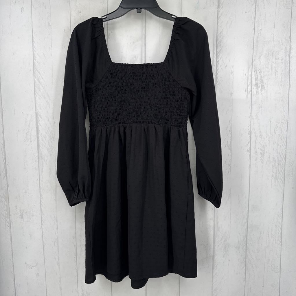 S smocked l/s dress