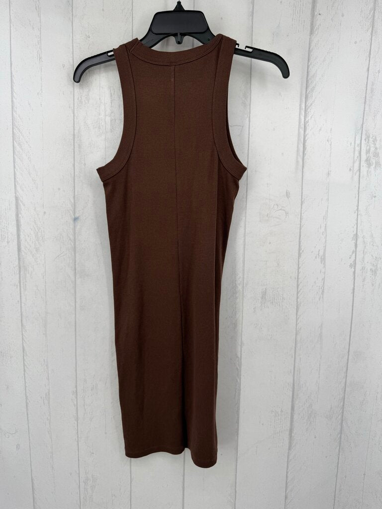 S ribbed tank-dress