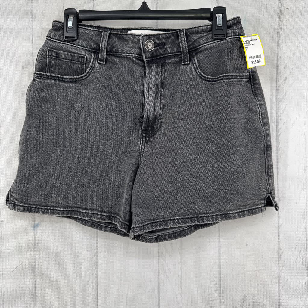 4 hi-rise jean shorts