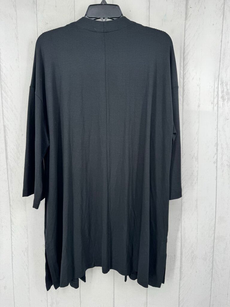 R99 XL 3/4 slv open front cardi