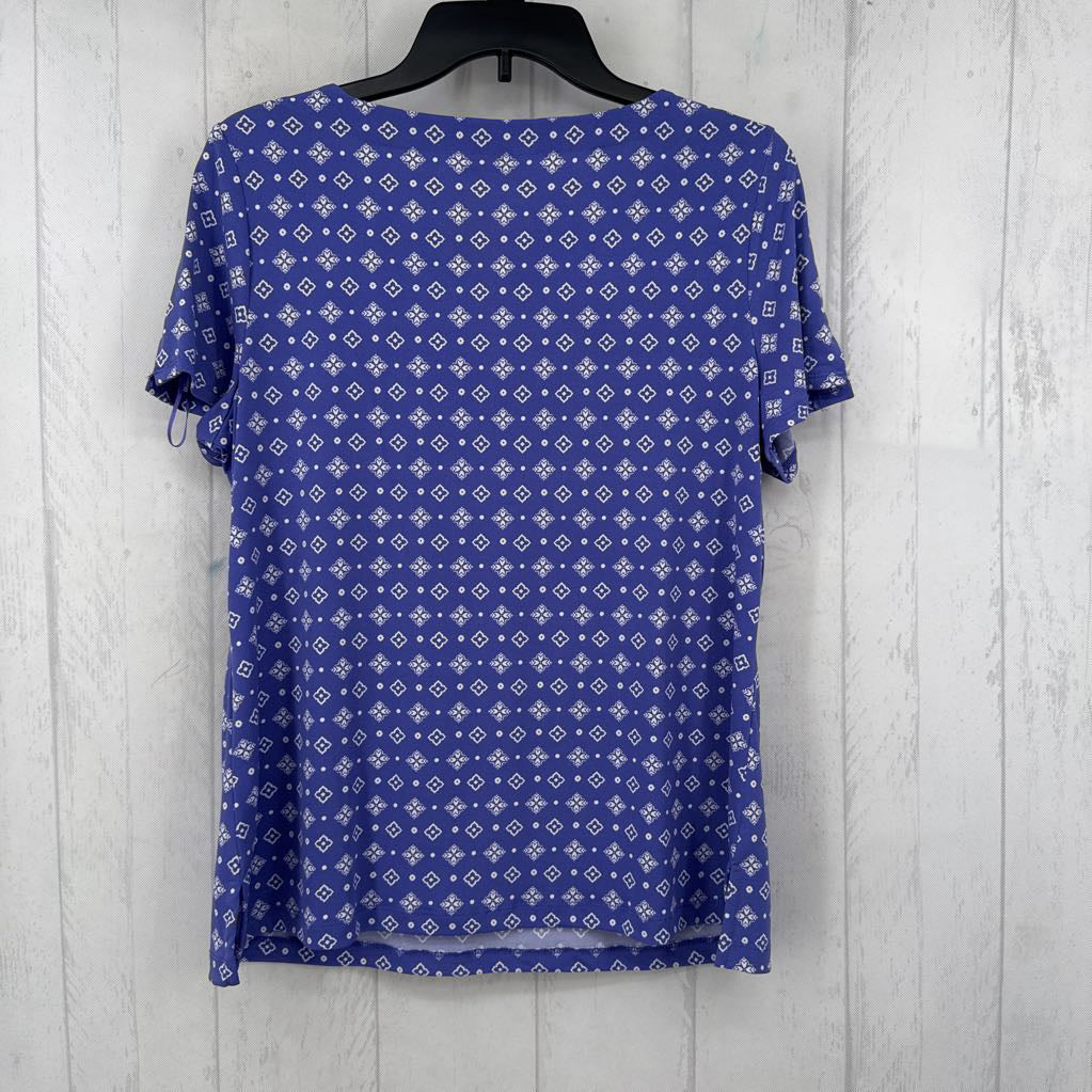 M medallion print s/s tee
