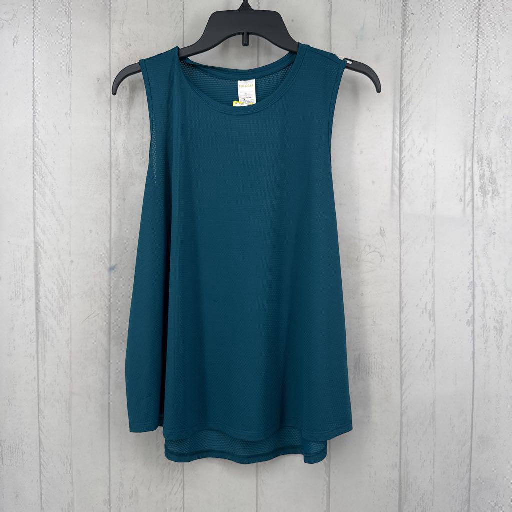 XL crewneck mesh tank