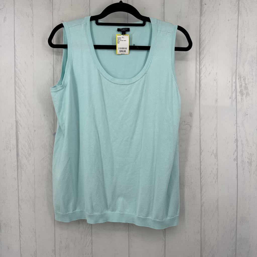 2Xp scoop neck knit tank
