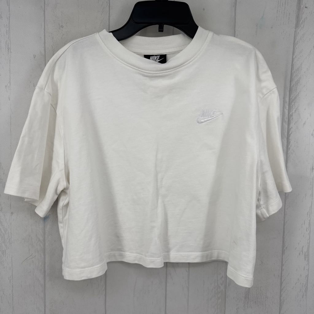 M crop s/s crewneck tee