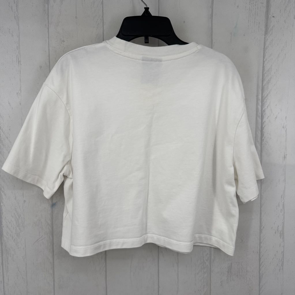 M crop s/s crewneck tee