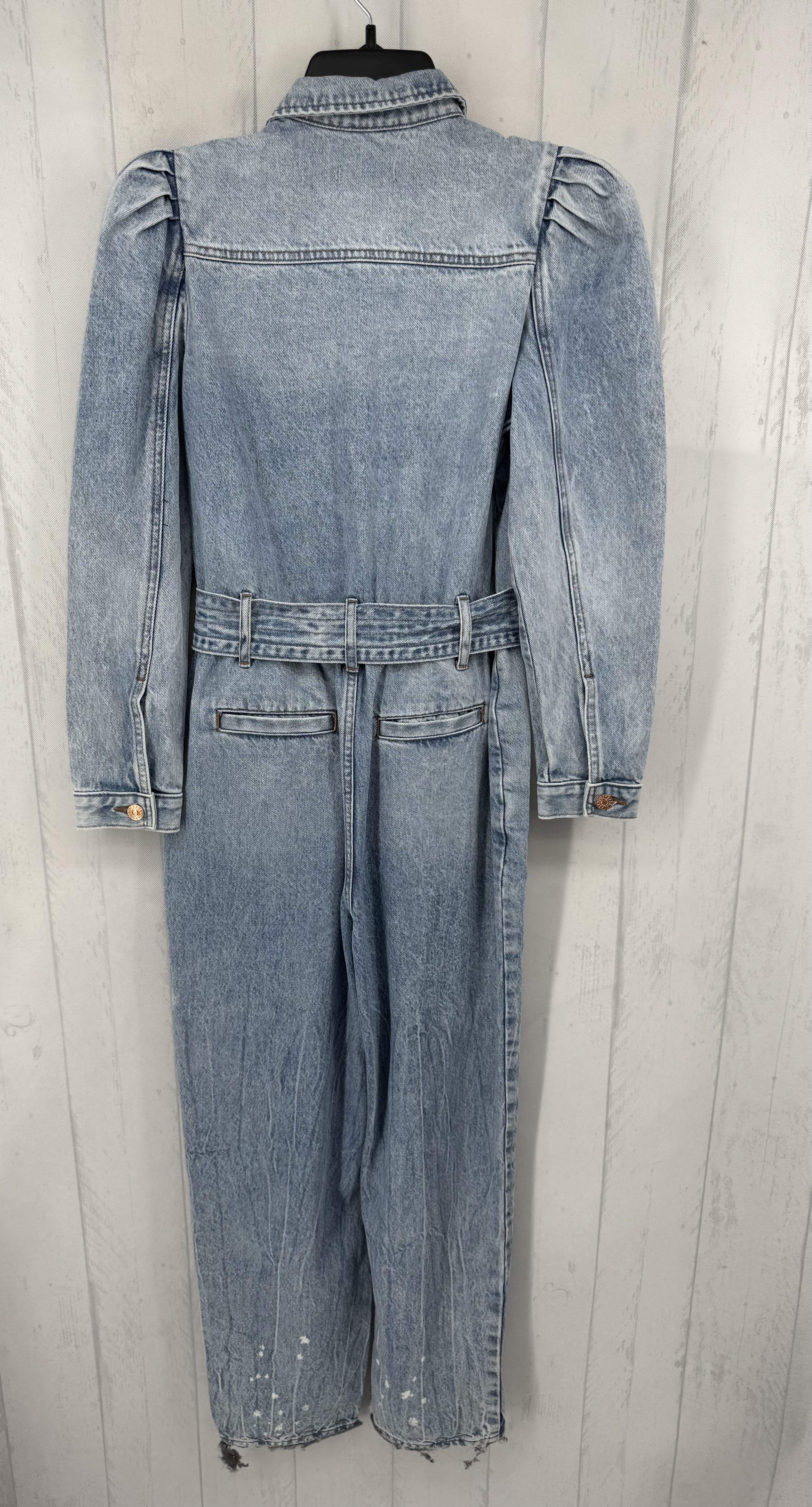 2 denim l/s jumpsuit