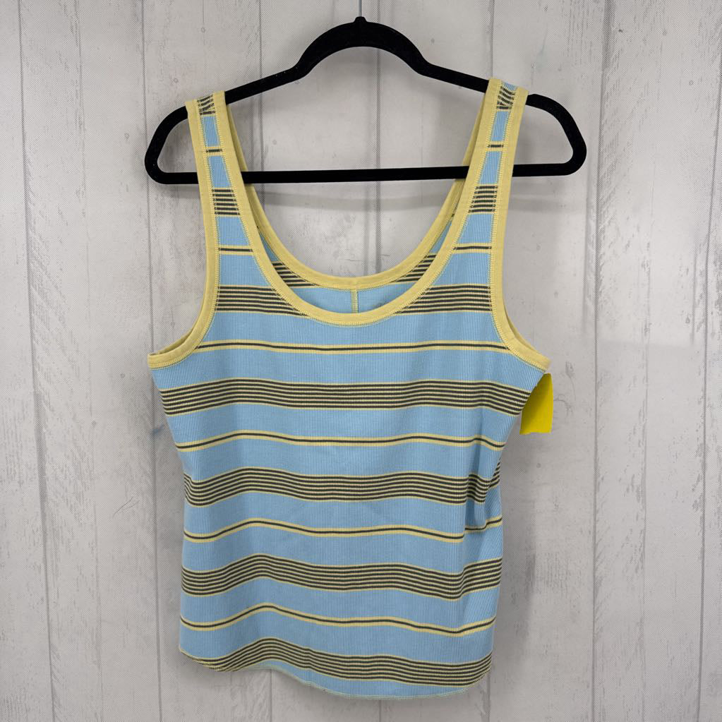 XXL ribbed striped tank