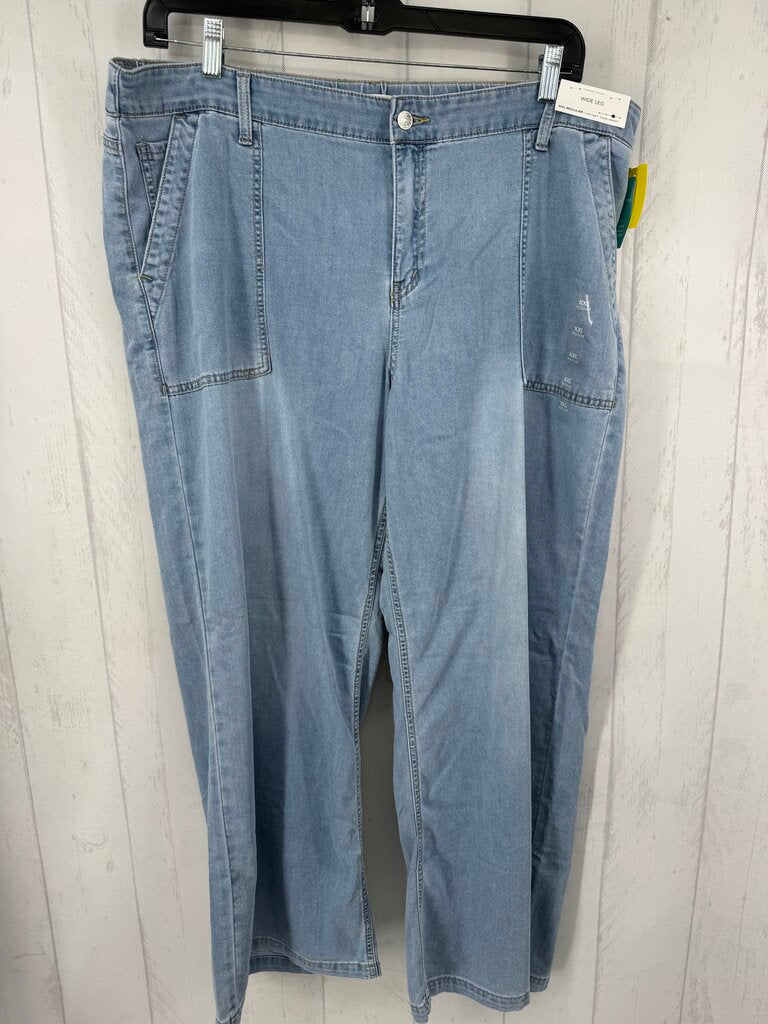 R50 XXL wide leg jean