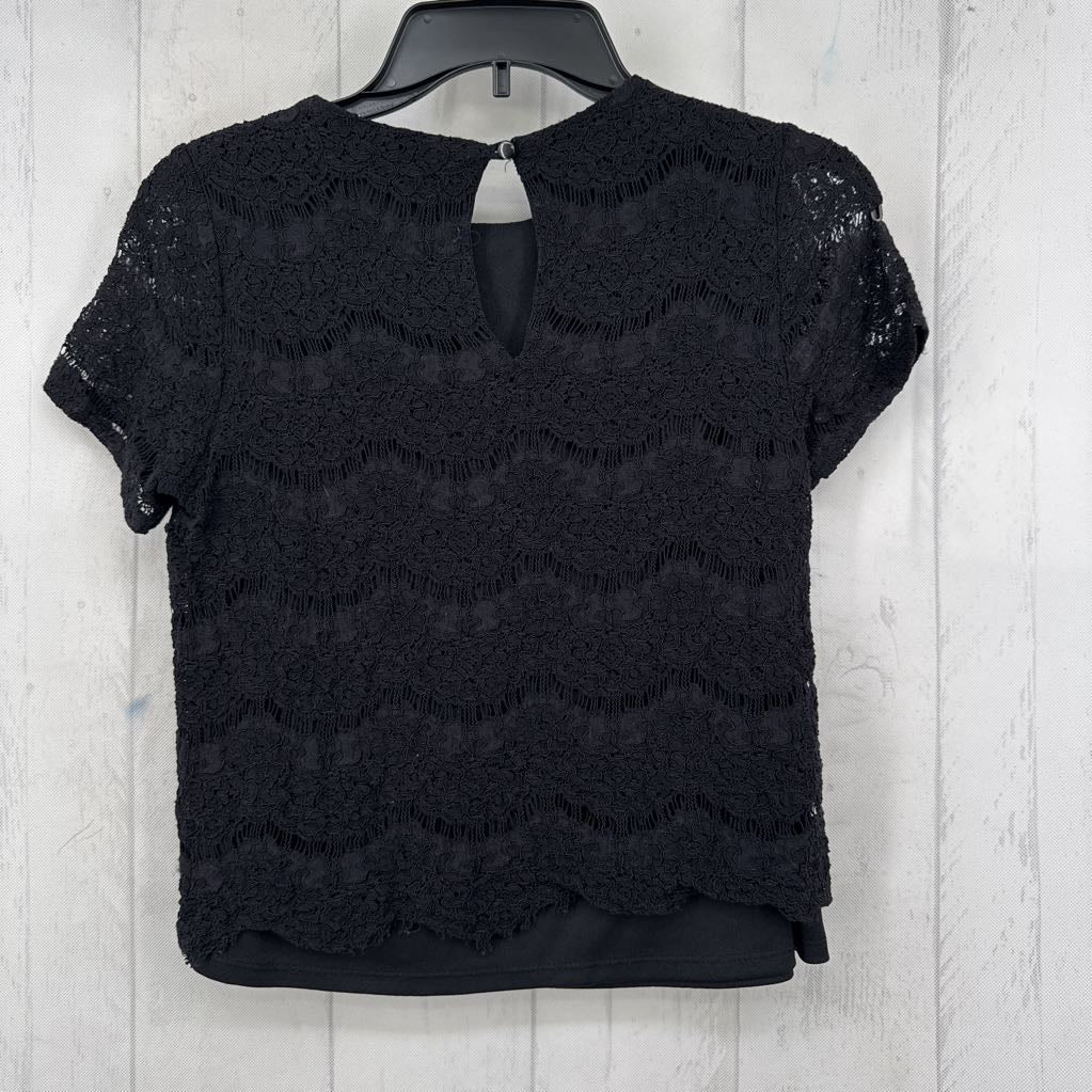 L lace s/s top