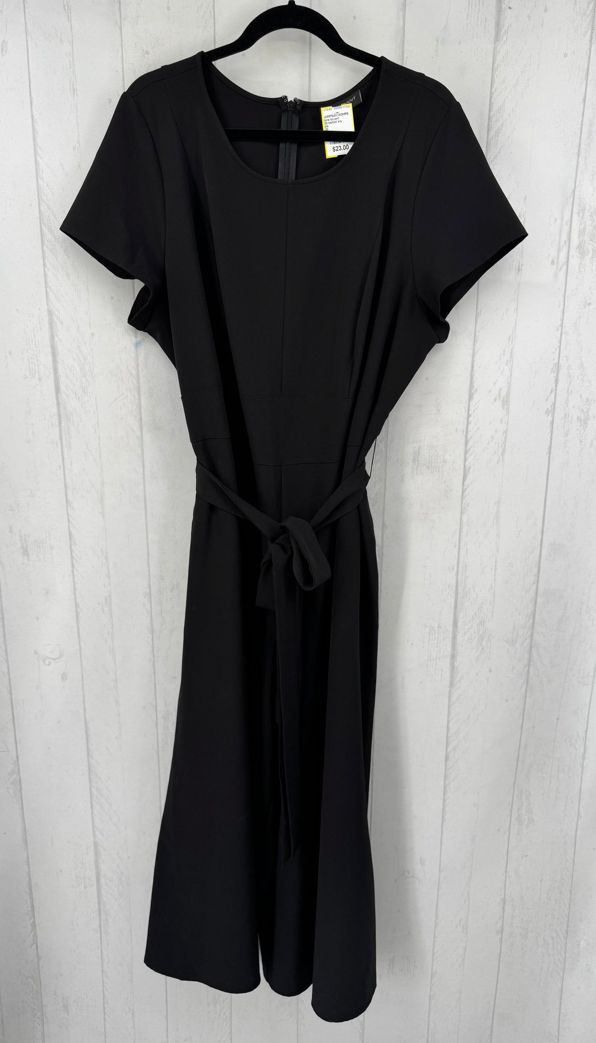20 belted s/s jumpsuit