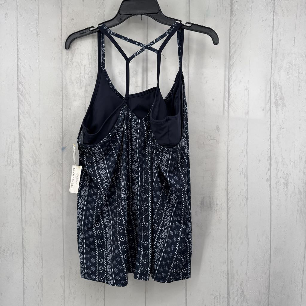 XL paisley print tank