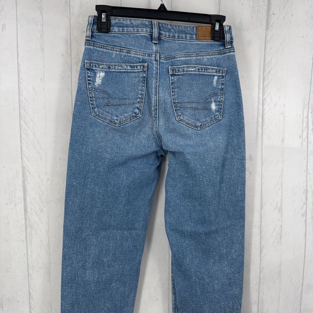2 straight leg jean