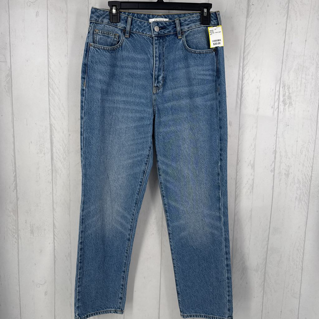 7 hi-rise mom jean
