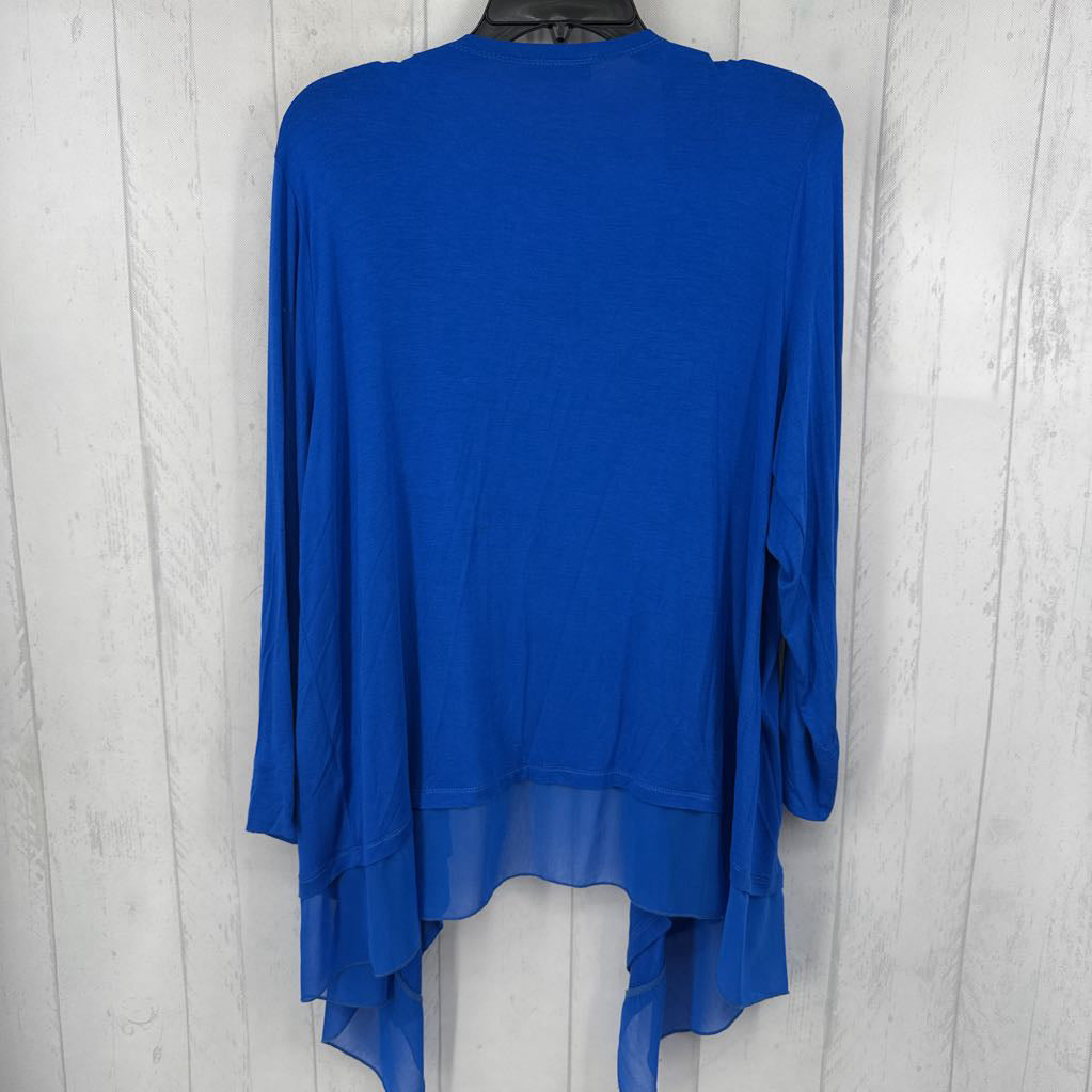 XL open front flowy cardi