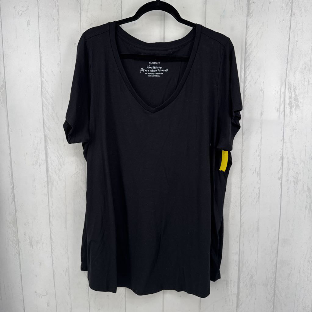 4X v-neck s/s tee