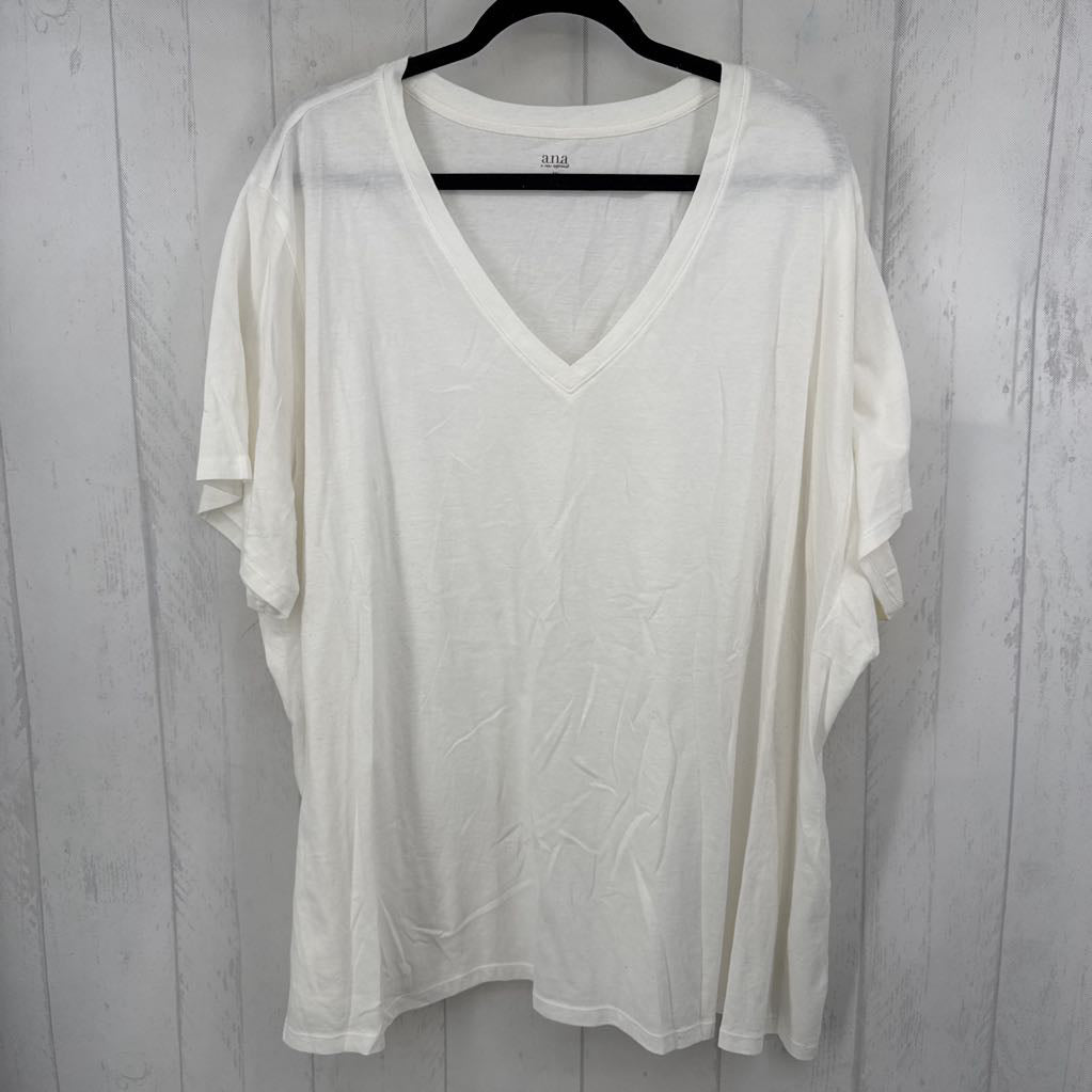 4X v-neck s/s tee