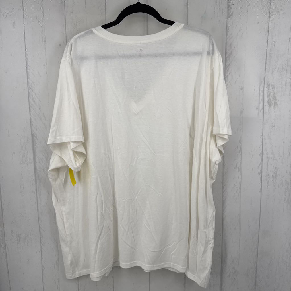 4X v-neck s/s tee