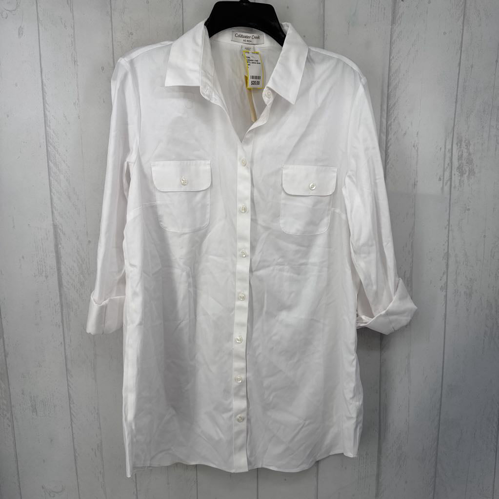 R70 L button down tab slv top