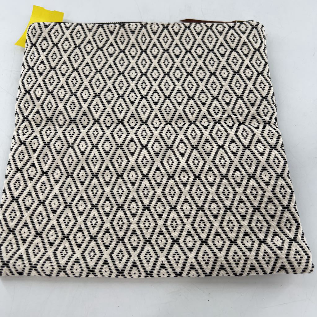 chevron woven clutch