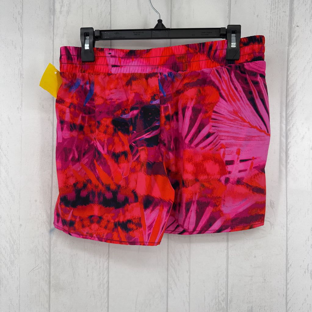 S printed pull-on shorts