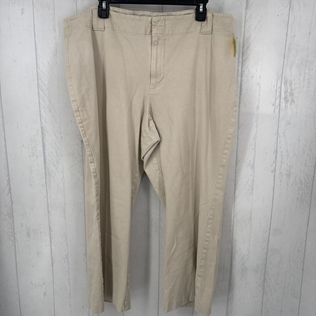 18w khaki pant
