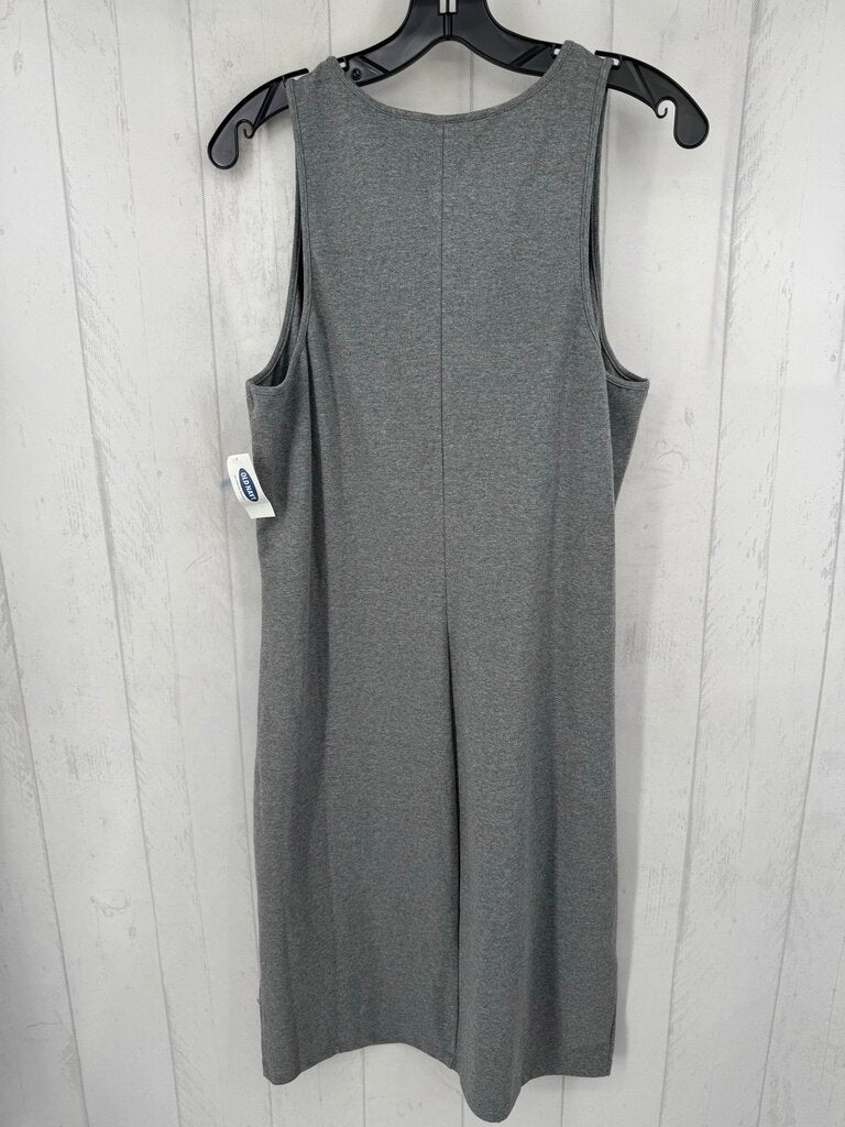 XL round neck slvls t-shirt dress