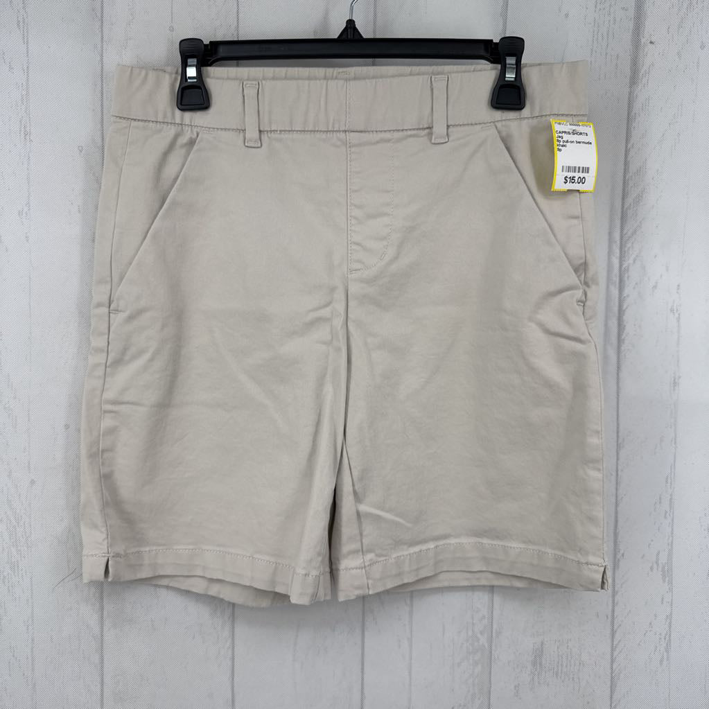 8p pull-on bermuda shorts