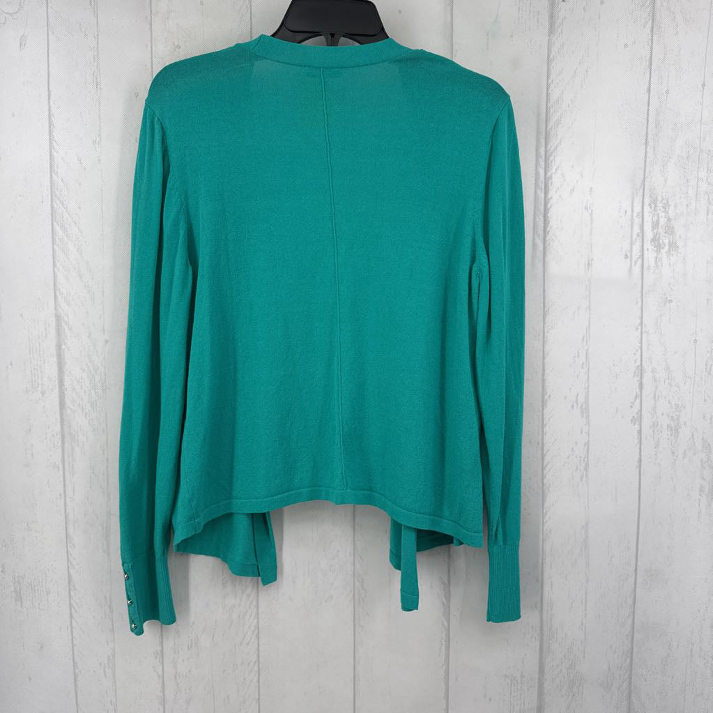 L lightweight open front cardi