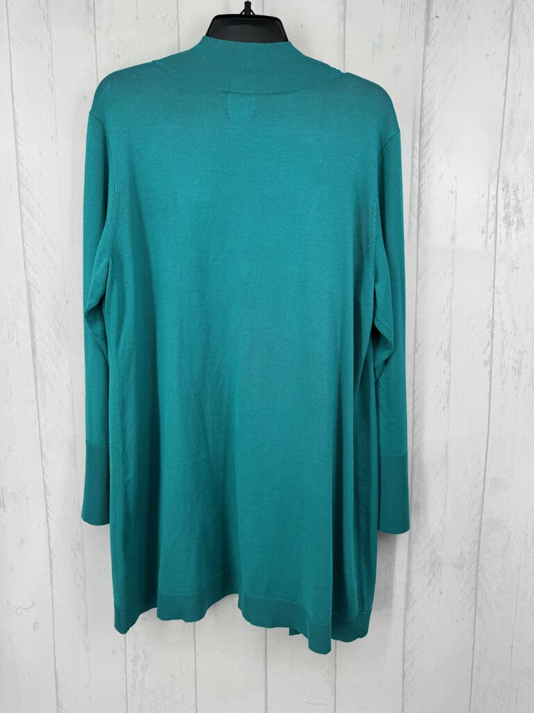 L open front cardi