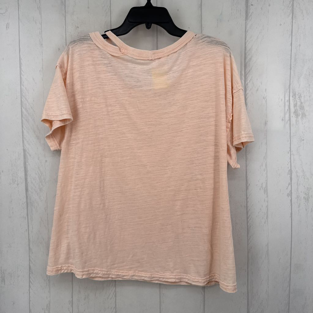 XS marled crewneck s/s tee