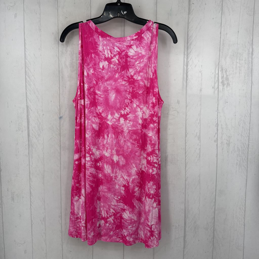 XL tie-dye v-neck flowy tunic tank