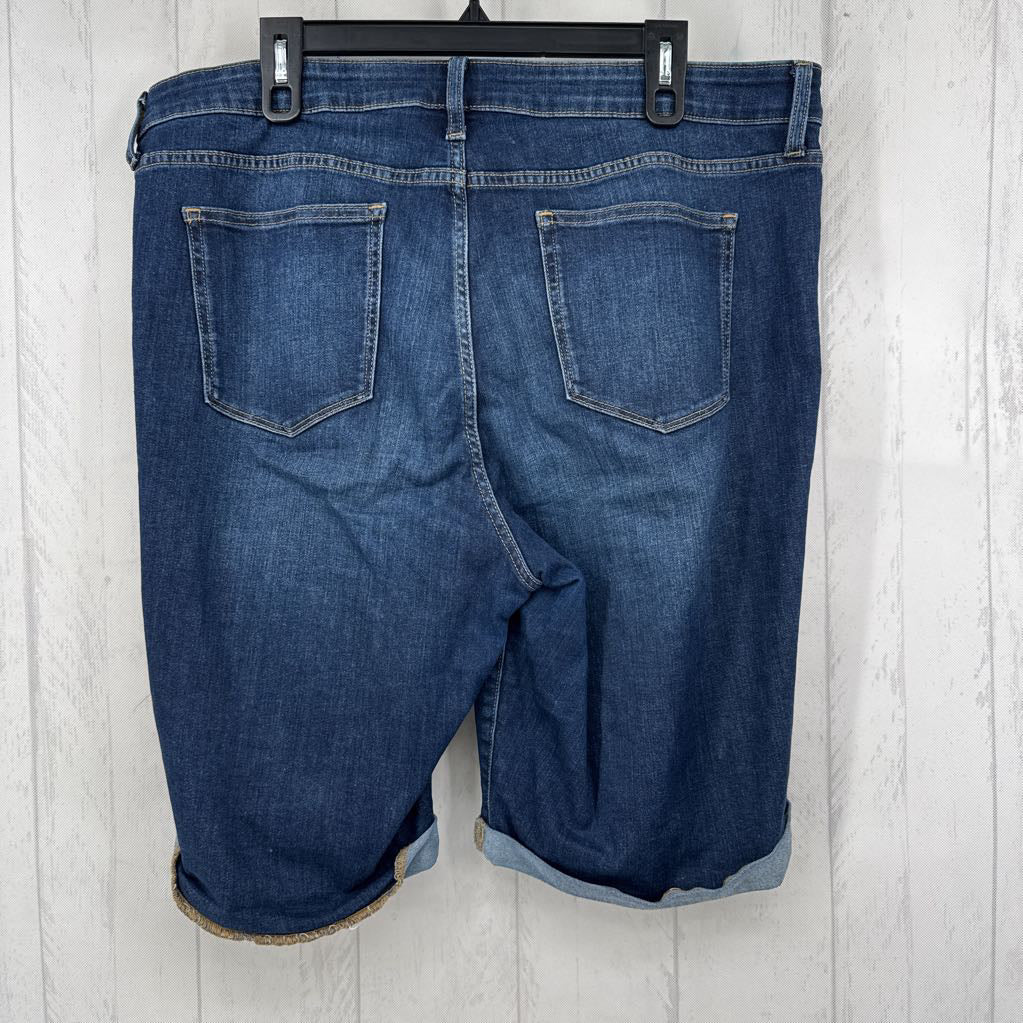18 denim bermuda shorts