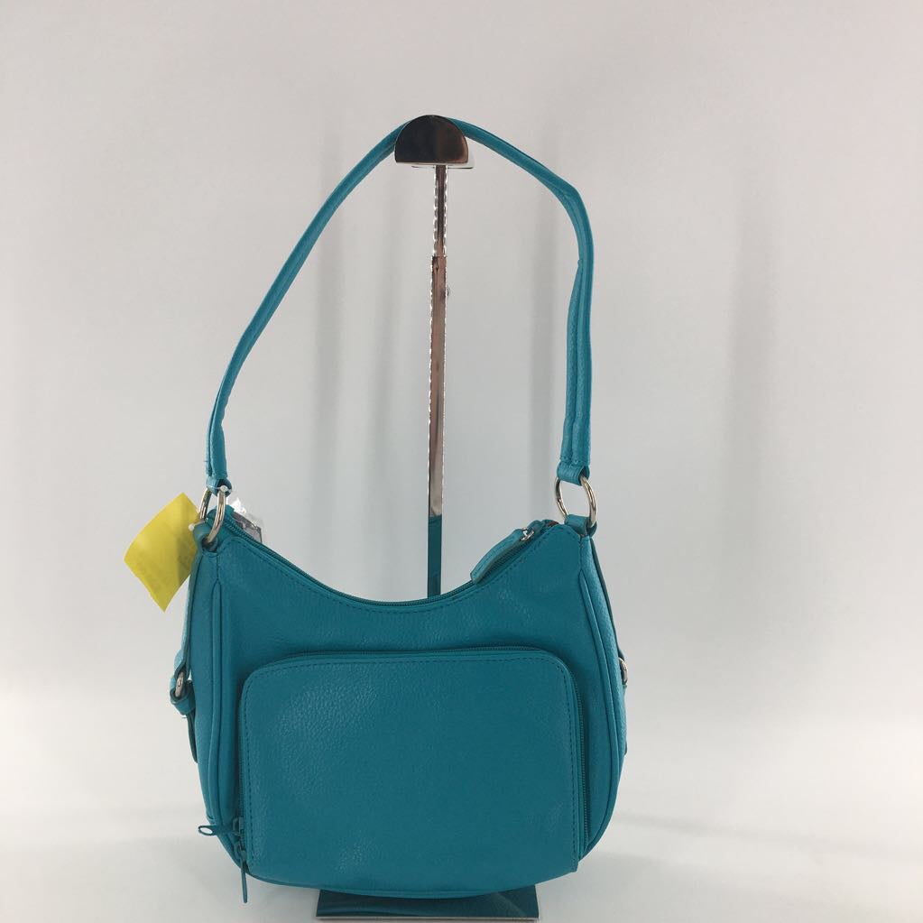 R36 vegan leather gathered handbag