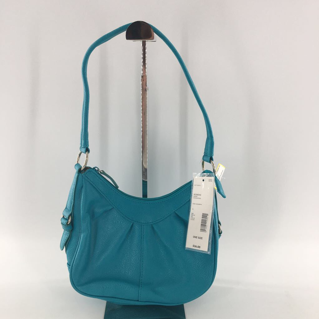 R36 vegan leather gathered handbag
