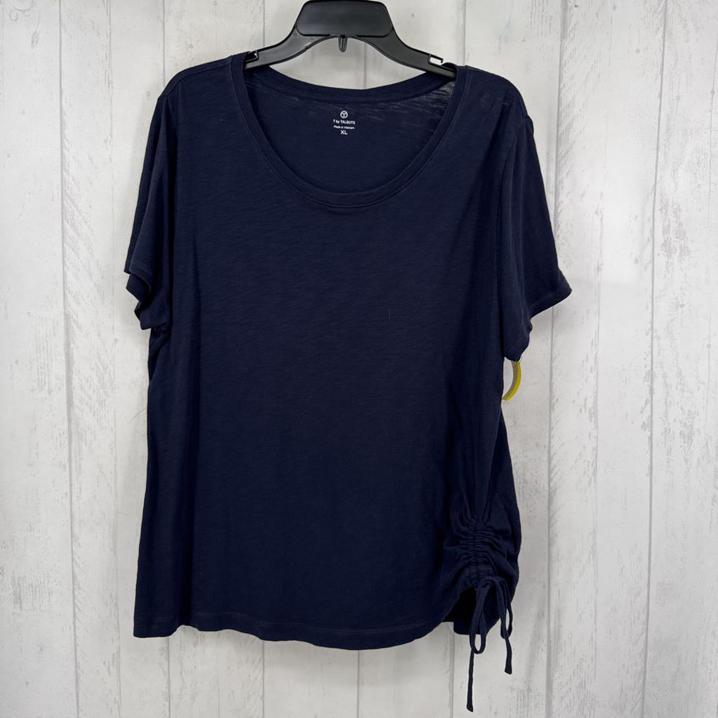 XL ruched side s/s tee