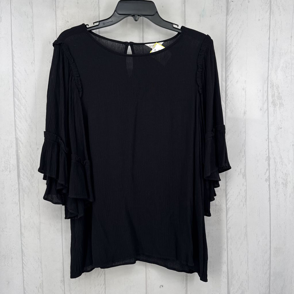 L flare slv top