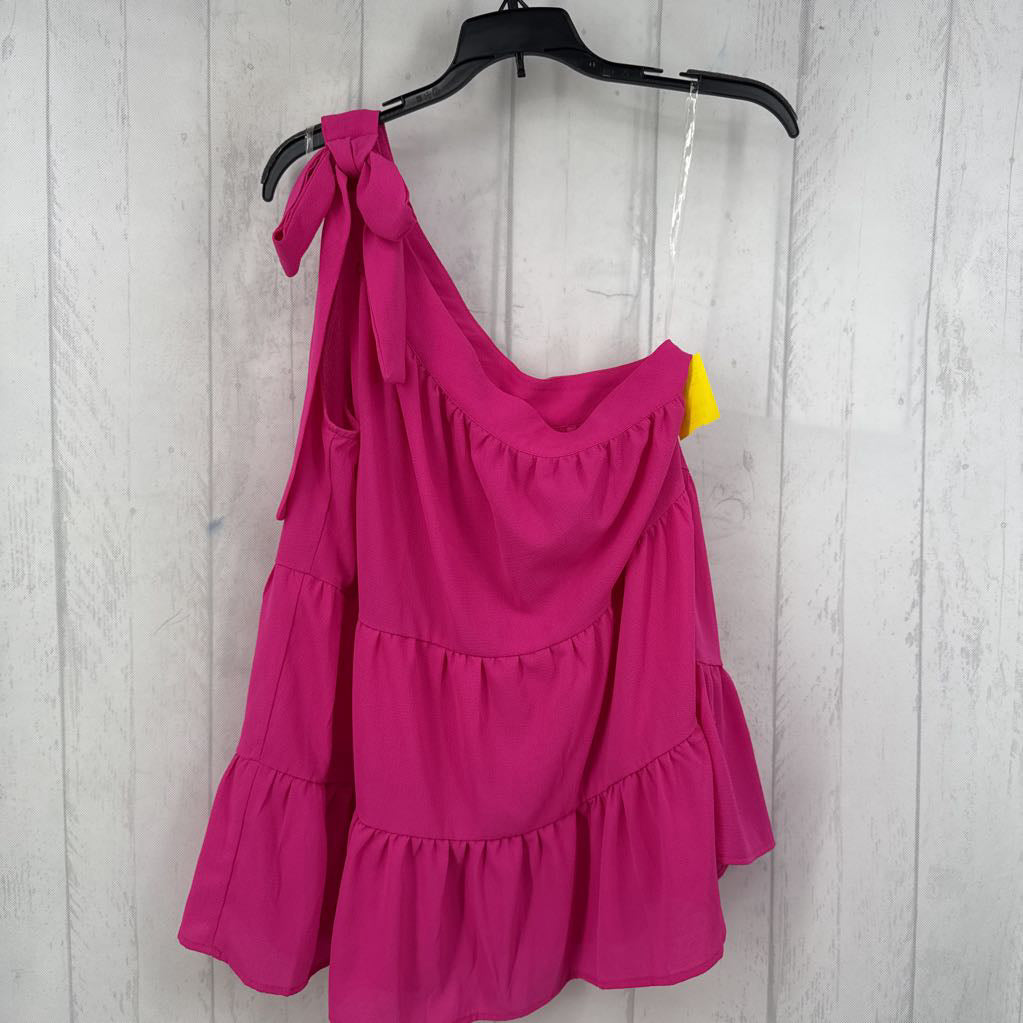 M bow strap tiered tank