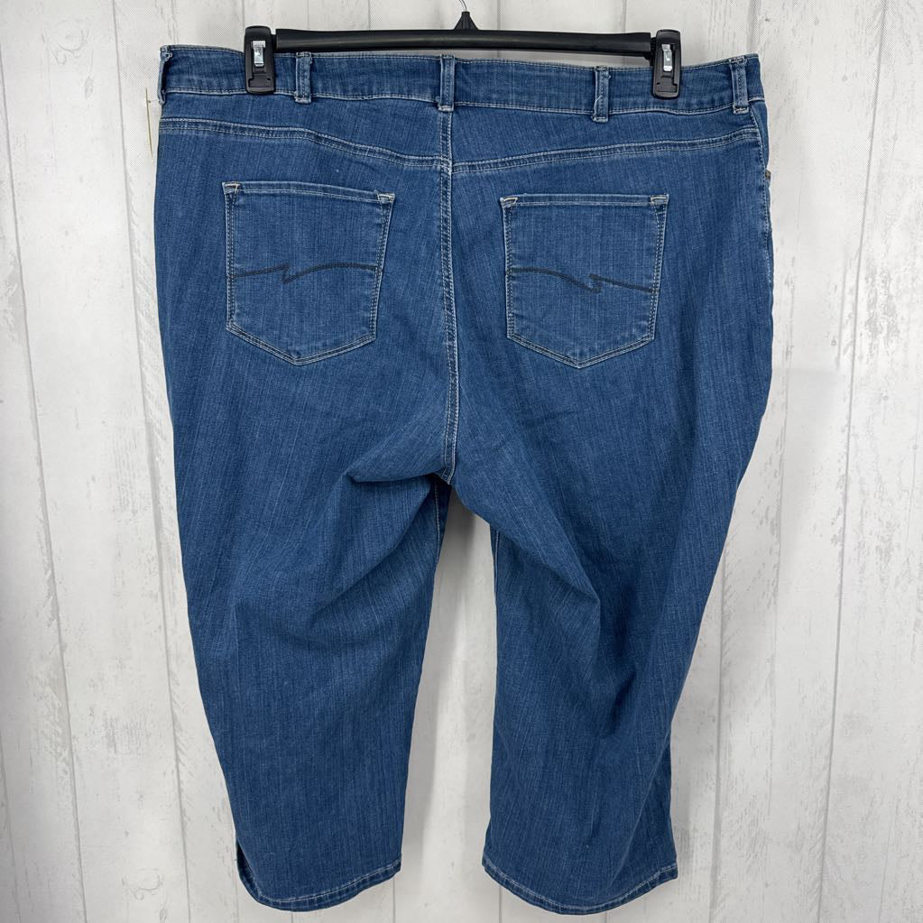 24w denim capris