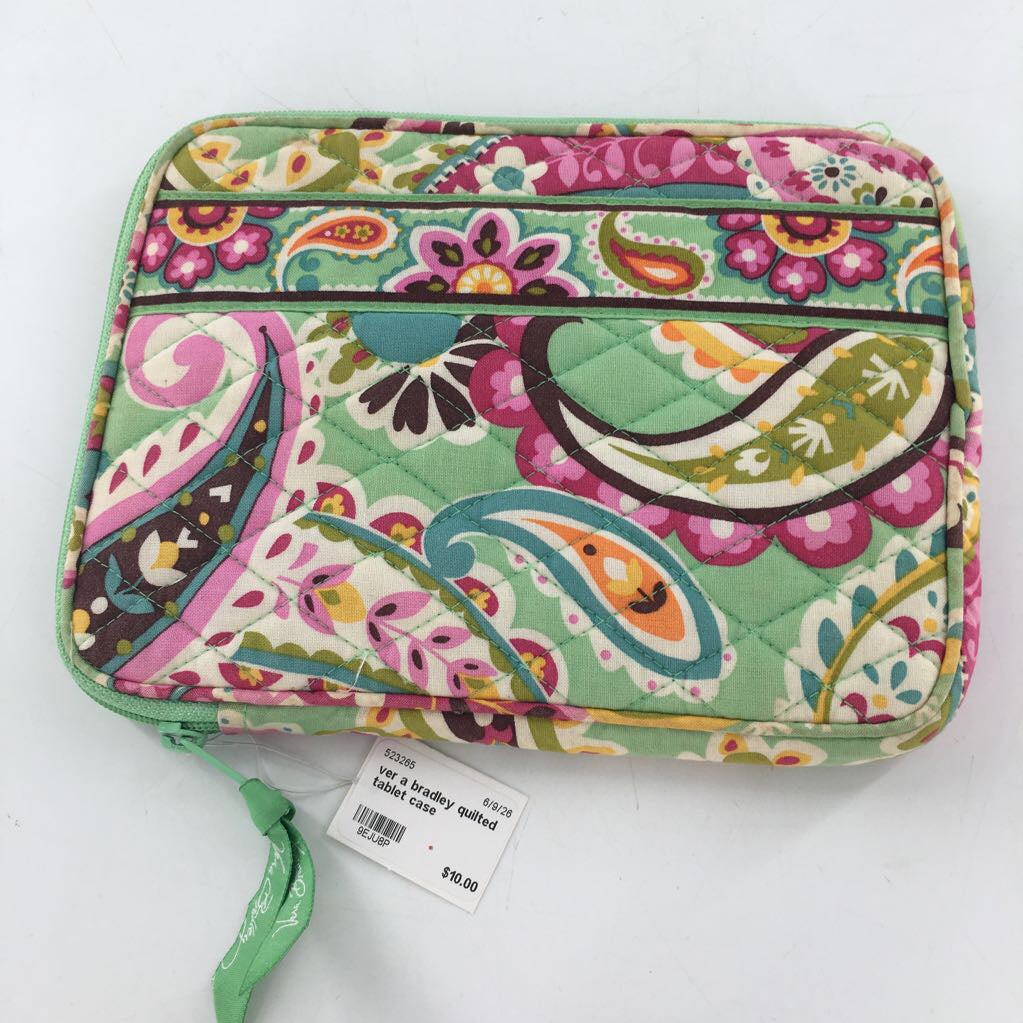 ver a bradley quilted tablet case