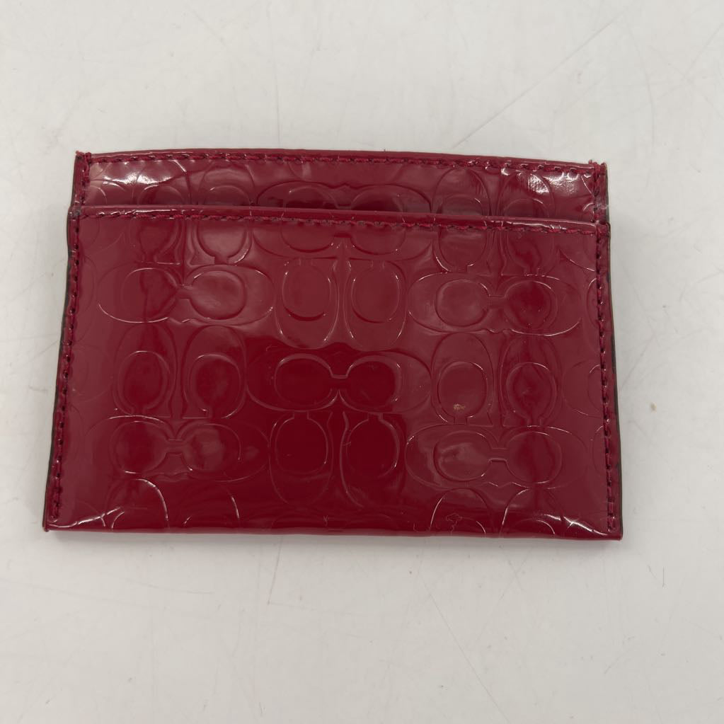 R48 embossed logo card case